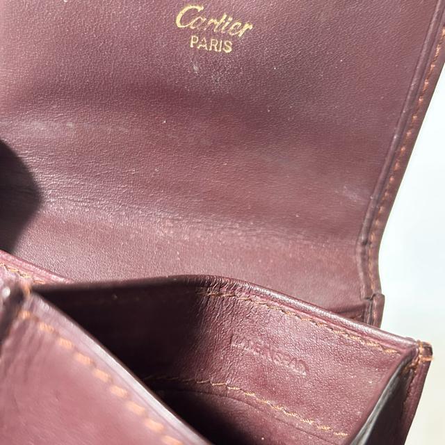 Cartier カルティエ マストライン レザー コインケース コインパース 小銭入れ ボルドー < ブランド Cartier カルティエ マストライン レザー コインケース コインパース 小銭入れ ボルドー < ブランドの
