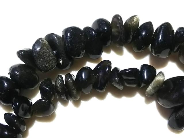 天然石★シルバーオプシディアン さざれ 1連 < 女性アクセサリー/時計 天然石★シルバーオプシディアン さざれ 1連 < 女性アクセサリー/時計の