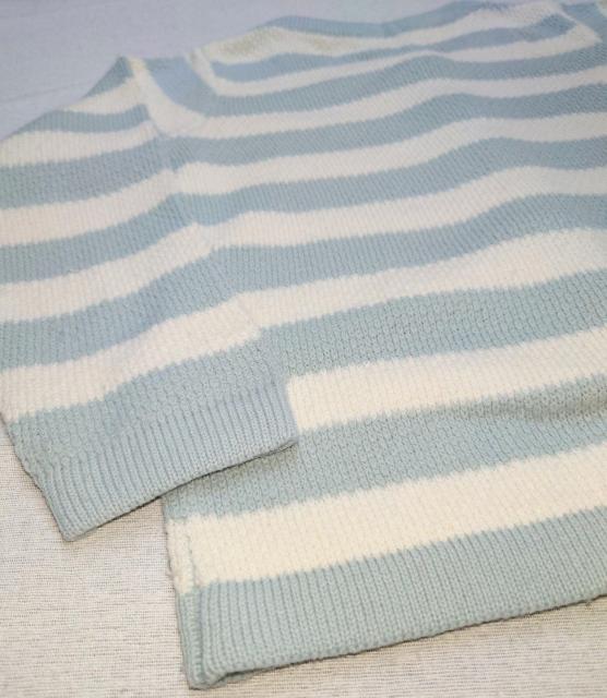 美品★110サイズ★any FAM★リボン付き★ボーダーカーディガン★子供服防寒着★女の子★小学生★可愛い子供服★★送料無料 < キッズ/ベビー 美品★110サイズ★any FAM★リボン付き★ボーダーカーディガン★子供服防寒着★女の子★小学生★可愛い子供服★★送料無料 < キッズ/ベビーの