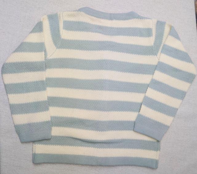 美品★110サイズ★any FAM★リボン付き★ボーダーカーディガン★子供服防寒着★女の子★小学生★可愛い子供服★★送料無料 < キッズ/ベビー 美品★110サイズ★any FAM★リボン付き★ボーダーカーディガン★子供服防寒着★女の子★小学生★可愛い子供服★★送料無料 < キッズ/ベビーの