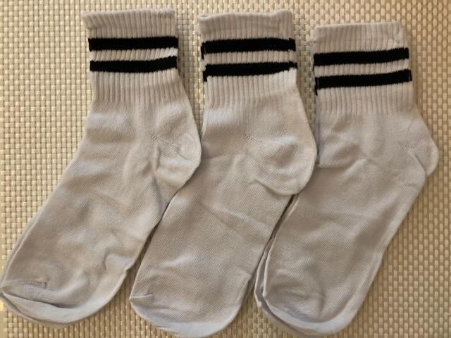 新品未使用 ソックス 3足セット 白 ホワイト ユニセックス メンズ レディース 同梱可 < 女性ファッション 新品未使用 ソックス 3足セット 白 ホワイト ユニセックス メンズ レディース 同梱可 < 女性ファッションの