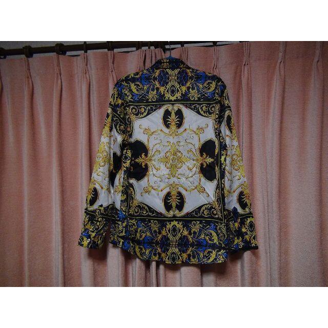 Pizoff メンズ シャツ 豪華 おしゃれ ブルーホワイト(XL)!。 < 男性ファッション  Pizoff メンズ シャツ 豪華 おしゃれ ブルーホワイト(XL)!。 < 男性ファッションの