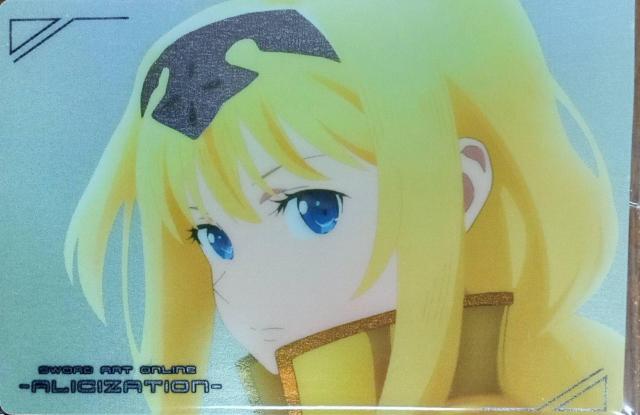 ソードアート・オンライ〜『アリス』のカード 4種 < アニメ/コミック/キャラクター  ソードアート・オンライ〜『アリス』のカード 4種  < アニメ/コミック/キャラクターの