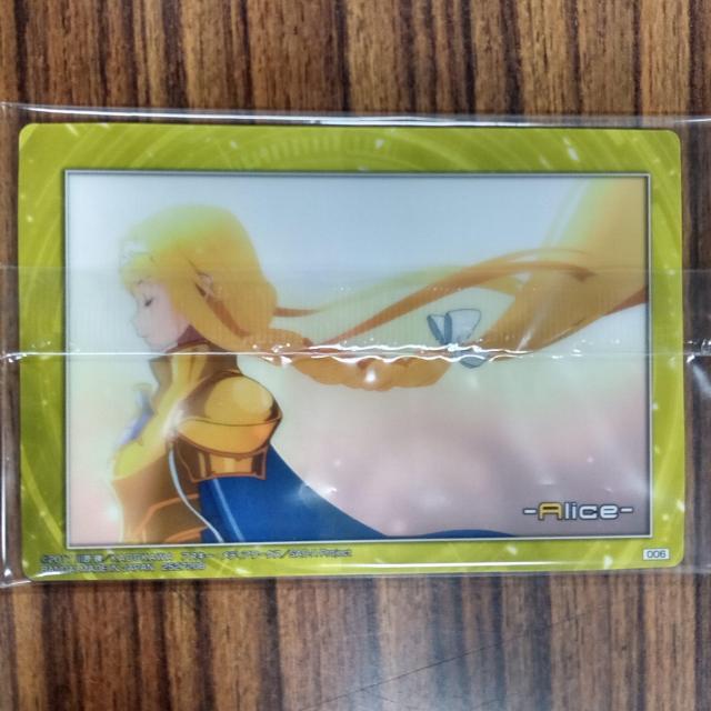 ソードアート・オンライ〜『アリス』のカード 4種 < アニメ/コミック/キャラクター  ソードアート・オンライ〜『アリス』のカード 4種 < アニメ/コミック/キャラクターの