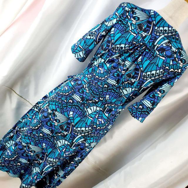 込み★新品★H&M★バタフライ柄巻きワンピース★S★ < ブランド  込み★新品★H&M★バタフライ柄巻きワンピース★S★ < ブランドの
