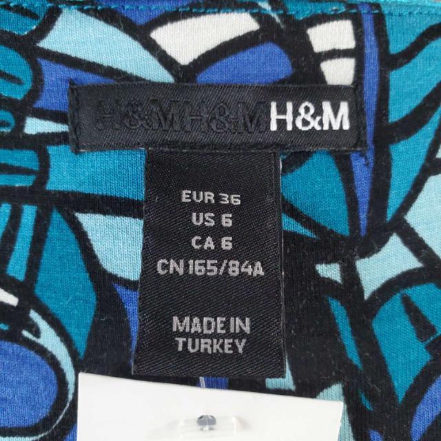 込み★新品★H&M★バタフライ柄巻きワンピース★S★ < ブランド  込み★新品★H&M★バタフライ柄巻きワンピース★S★ < ブランドの