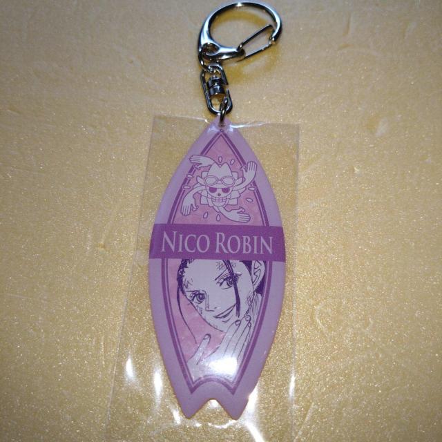 ロビン サーフボード風アクリルキーホルダー ワンピース < アニメ/コミック/キャラクター  ロビン サーフボード風アクリルキーホルダー ワンピース  < アニメ/コミック/キャラクターの