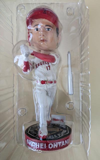 高騰超レア貴重!大谷翔平選手2022年5月10日限定球場配布の2021年MVP最優秀選手賞記念ボブルヘッド、当日のチケット半券付き < レジャー/スポーツ 高騰超レア貴重!大谷翔平選手2022年5月10日限定球場配布の2021年MVP最優秀選手賞記念ボブルヘッド、当日のチケット半券付き < レジャー/スポーツの