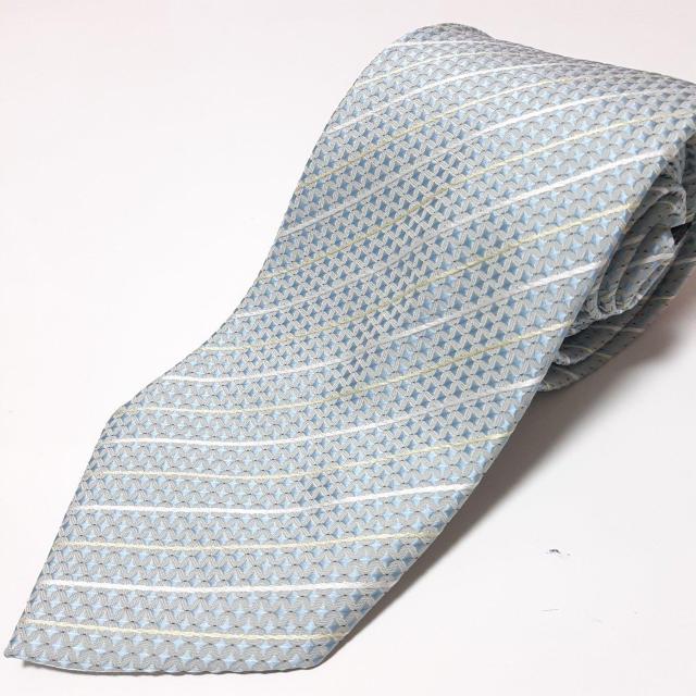 美品  Vulcano ネクタイ  水色系 ストライプ 592 < 男性ファッション  美品  Vulcano ネクタイ  水色系 ストライプ 592  < 男性ファッションの