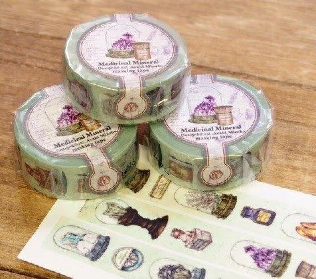 生みたて卵屋マスキングテープ1個 Medicinal Mineral 薬用鉱物 Araki Mizuho 旅屋 < インテリア/ライフ  生みたて卵屋マスキングテープ1個 Medicinal Mineral 薬用鉱物 Araki Mizuho 旅屋  < インテリア/ライフの