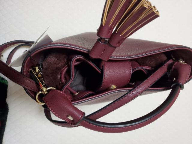 タグ付き新品未使用。ROPE 2wayショルダーバッグ レザー 素敵 < ブランド タグ付き新品未使用。ROPE 2wayショルダーバッグ レザー 素敵 < ブランドの