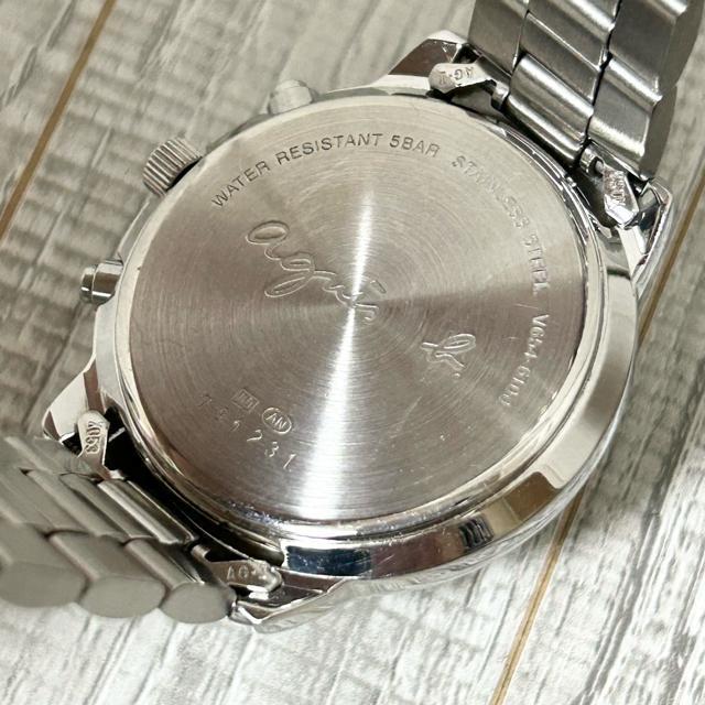 agnes b. アニエスベー クロノグラフ メンズ 腕時計 < ブランド agnes b. アニエスベー クロノグラフ メンズ 腕時計 < ブランドの