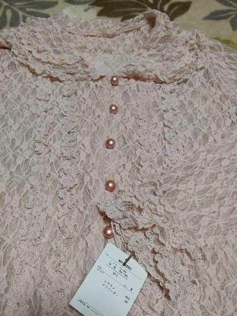 未使用タグ付き☆ピンクレース☆ブラウスM-L < 女性ファッション  未使用タグ付き☆ピンクレース☆ブラウスM-L < 女性ファッションの