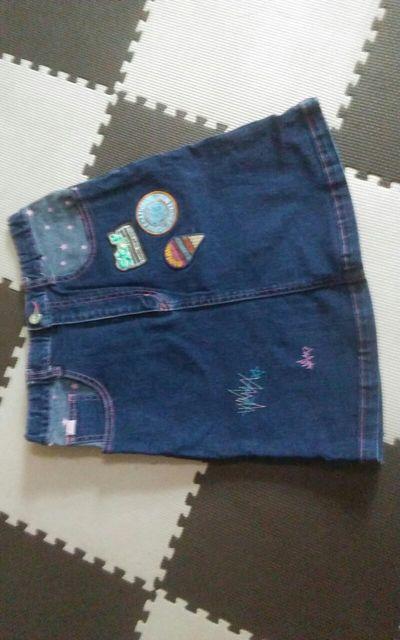 160 デニムスカート ANGEL BLUE 美品 < キッズ/ベビー  160 デニムスカート ANGEL BLUE 美品  < キッズ/ベビーの
