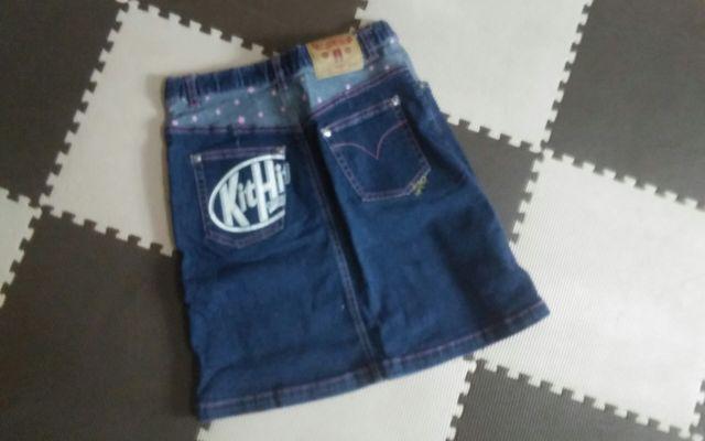 160 デニムスカート ANGEL BLUE 美品 < キッズ/ベビー  160 デニムスカート ANGEL BLUE 美品 < キッズ/ベビーの