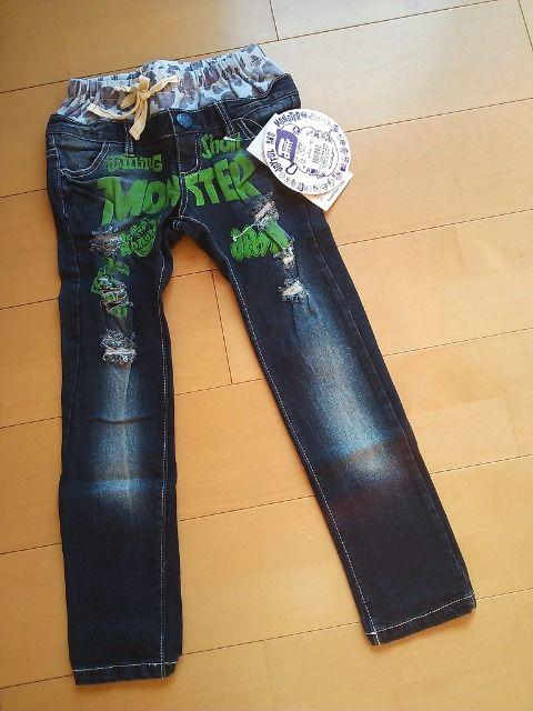 新品スキニーTHE ROCKスキニーデニムパンツ120黒ジャムJAM < ブランド 新品スキニーTHE ROCKスキニーデニムパンツ120黒ジャムJAM < ブランドの