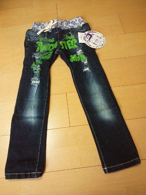 新品スキニーTHE ROCKスキニーデニムパンツ120黒ジャムJAM < ブランド 新品スキニーTHE ROCKスキニーデニムパンツ120黒ジャムJAM < ブランドの