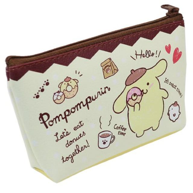 《New》ポムポムプリン★小物整理*コスメ入れに最適・舟型*マルチポーチ < 女性ファッション  《New》ポムポムプリン★小物整理*コスメ入れに最適・舟型*マルチポーチ < 女性ファッションの