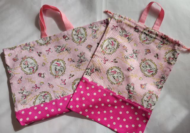 47B ☆【限定】Minnie Mouse レッスンバッグ&巾着 2点セット(*^^*)ハンドメイド < キッズ/ベビー 47B ☆【限定】Minnie Mouse レッスンバッグ&巾着 2点セット(*^^*)ハンドメイド < キッズ/ベビーの