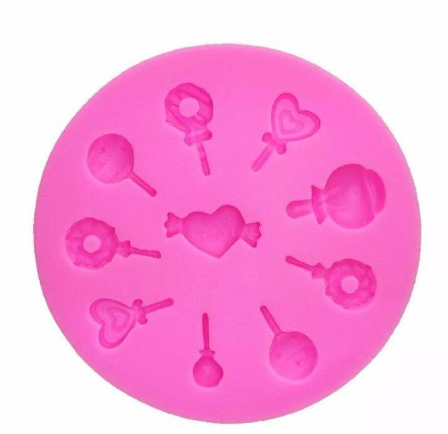 シリコンモールド ロリポップキャンディ ドーナツ < ペット/手芸/園芸  シリコンモールド ロリポップキャンディ ドーナツ < ペット/手芸/園芸の