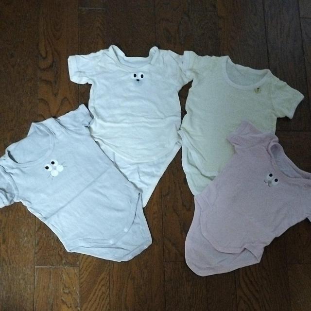 70サイズ 4枚セット 半袖 < キッズ/ベビー  70サイズ 4枚セット 半袖  < キッズ/ベビーの