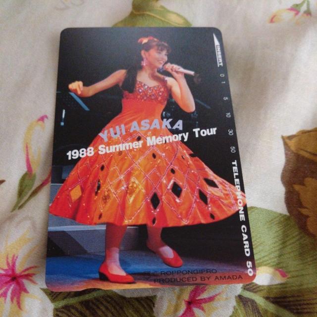 浅香唯★1988年サマーメモリーツアー テレカ < タレントグッズ  浅香唯★1988年サマーメモリーツアー テレカ  < タレントグッズの