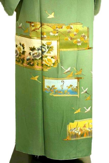 【最高峰】新品同様 卓越技能者 現代の名工【和田光正】金彩友禅 さが美扱い 色留袖 身丈166cm 裄67.5cm T3373 < 女性ファッション  【最高峰】新品同様 卓越技能者 現代の名工【和田光正】金彩友禅 さが美扱い 色留袖 身丈166cm 裄67.5cm T3373 < 女性ファッションの