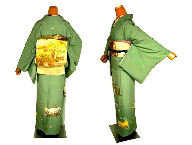 【最高峰】新品同様 卓越技能者 現代の名工【和田光正】金彩友禅 さが美扱い 色留袖 身丈166cm 裄67.5cm T3373 < 女性ファッション  【最高峰】新品同様 卓越技能者 現代の名工【和田光正】金彩友禅 さが美扱い 色留袖 身丈166cm 裄67.5cm T3373 < 女性ファッションの