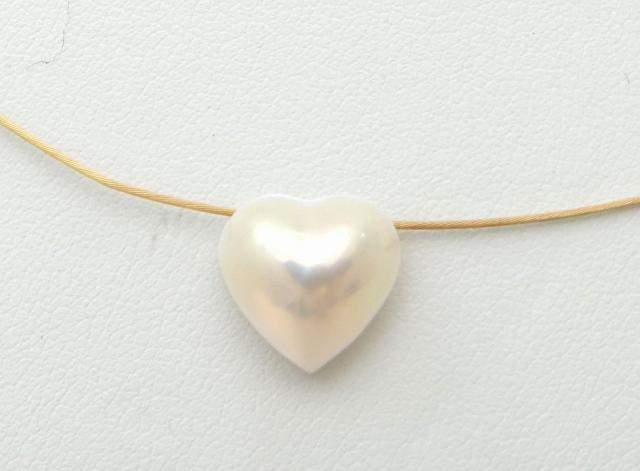 TASAKI タサキ ハートマベパール ペンダント チョーカー ネックレス K18YG<USED>【送料無料】 < ブランド TASAKI タサキ ハートマベパール ペンダント チョーカー ネックレス K18YG<USED>【送料無料】 < ブランドの