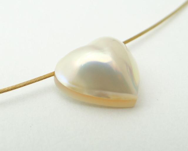 TASAKI タサキ ハートマベパール ペンダント チョーカー ネックレス K18YG<USED>【送料無料】 < ブランド TASAKI タサキ ハートマベパール ペンダント チョーカー ネックレス K18YG<USED>【送料無料】 < ブランドの