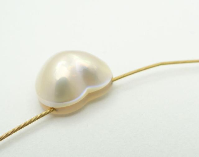 TASAKI タサキ ハートマベパール ペンダント チョーカー ネックレス K18YG<USED>【送料無料】 < ブランド TASAKI タサキ ハートマベパール ペンダント チョーカー ネックレス K18YG<USED>【送料無料】 < ブランドの