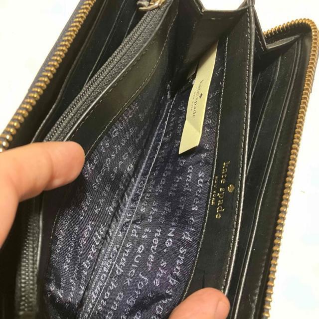 【kate spade / ケイトスペード】 ラウンドファスナー / 長財布 / ネイビー < ブランド  【kate spade / ケイトスペード】 ラウンドファスナー / 長財布 / ネイビー < ブランドの