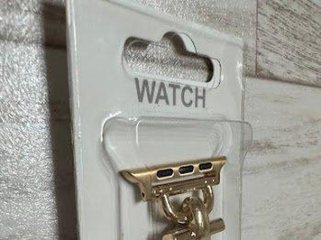 Apple Watch バンド 合皮 42/44/45mm ライトピンク+ゴールド < 女性アクセサリー/時計 Apple Watch バンド 合皮 42/44/45mm ライトピンク+ゴールド < 女性アクセサリー/時計の