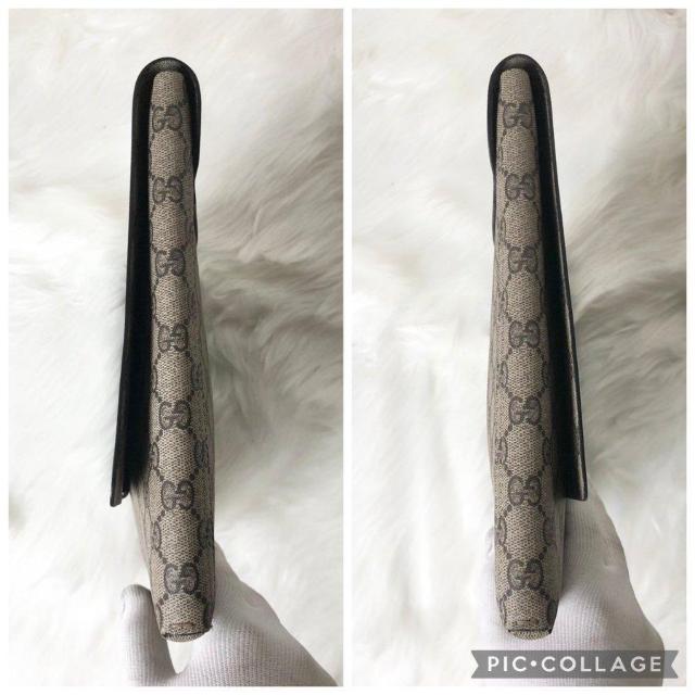 【極美品】GUCCI グッチ クラッチバッグ セカンドバッグ GGスプリーム GG柄 レザー PVC ビジネス A4収納可能 < ブランド 【極美品】GUCCI グッチ クラッチバッグ セカンドバッグ GGスプリーム GG柄 レザー PVC ビジネス A4収納可能 < ブランドの