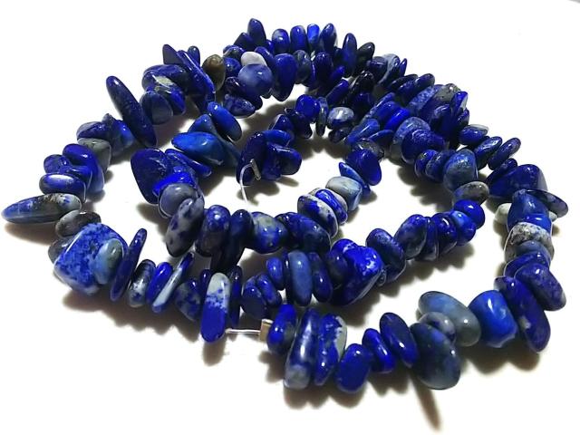 天然石★ラピスラズリ さざれ 1連 < 女性アクセサリー/時計 天然石★ラピスラズリ さざれ 1連 < 女性アクセサリー/時計の