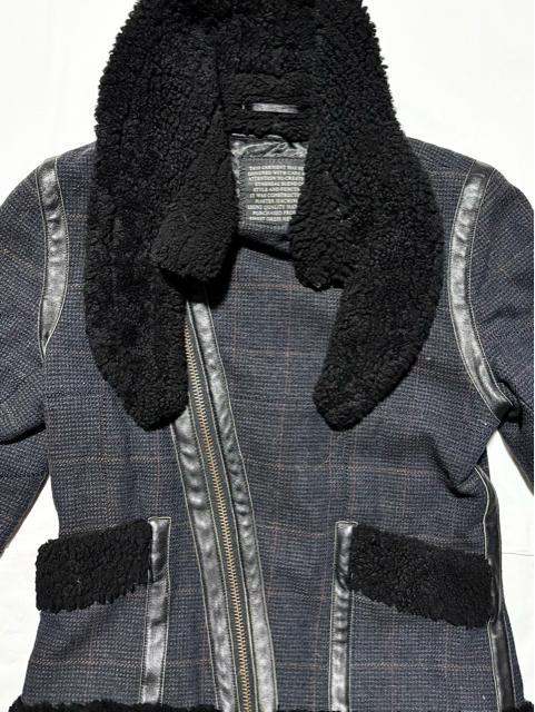 美品 SILAS サイラス 定価4万円程 羊革 ムートン 毛皮 ライダース ジャケット ミリタリー B-3 ストリート海外ブランド < 男性ファッション 美品 SILAS サイラス 定価4万円程 羊革 ムートン 毛皮 ライダース ジャケット ミリタリー B-3 ストリート海外ブランド < 男性ファッションの