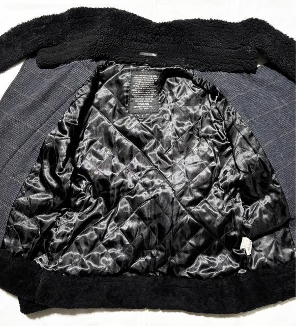 美品 SILAS サイラス 定価4万円程 羊革 ムートン 毛皮 ライダース ジャケット ミリタリー B-3 ストリート海外ブランド < 男性ファッション 美品 SILAS サイラス 定価4万円程 羊革 ムートン 毛皮 ライダース ジャケット ミリタリー B-3 ストリート海外ブランド < 男性ファッションの