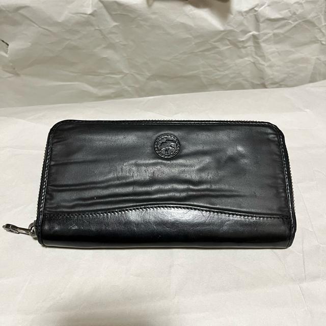 72,600円新品【 ハンティングワールド】バチューサーパス フラップ長財布 HUNTING WORLD バチューサーパス ラウンドファスナー 長財布 黒