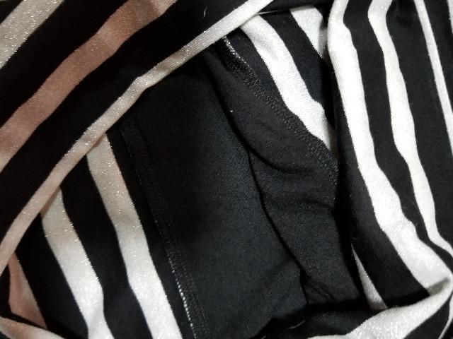 ◆重ね着風◆ラメボーダーカットソー◆ < 女性ファッション  ◆重ね着風◆ラメボーダーカットソー◆ < 女性ファッションの