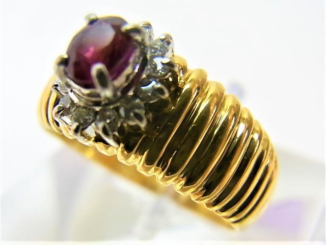 K18Pt900 18v`i RrO r[0.36ct_C0.12ct  ANZT[/v 