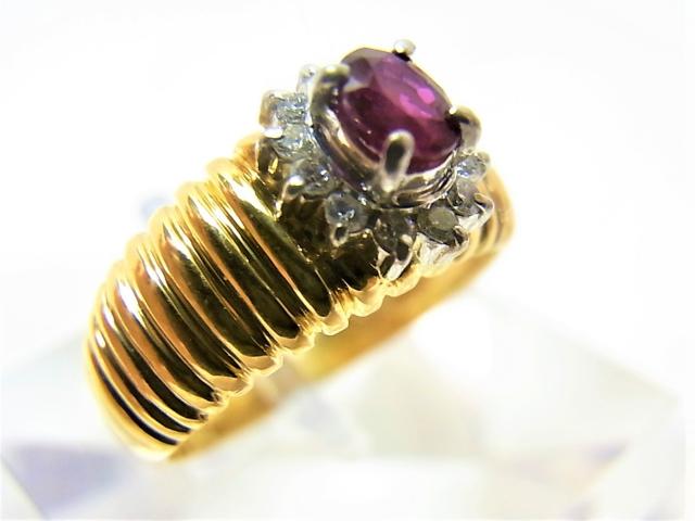 K18Pt900 18v`i RrO r[0.36ct_C0.12ct  ANZT[/v 