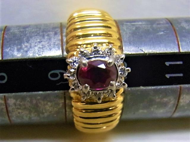 K18Pt900 18v`i RrO r[0.36ct_C0.12ct  ANZT[/v 