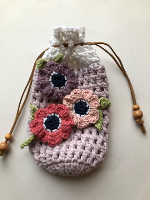 ハンドメイド ペットボトルカバー 350ML コットン 色とりどりのアネモネ♪ < 女性ファッション  ハンドメイド ペットボトルカバー 350ML コットン 色とりどりのアネモネ♪ < 女性ファッションの