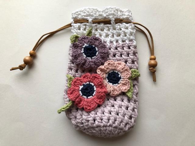 ハンドメイド ペットボトルカバー 350ML コットン 色とりどりのアネモネ♪ < 女性ファッション  ハンドメイド ペットボトルカバー 350ML コットン 色とりどりのアネモネ♪ < 女性ファッションの