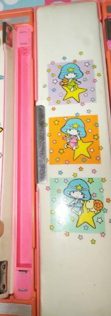 昭和レトロ1980年代星座のティンクルちゃん多収納多機能筆箱筆記用具難有り < インテリア/ライフ  昭和レトロ1980年代星座のティンクルちゃん多収納多機能筆箱筆記用具難有り < インテリア/ライフの