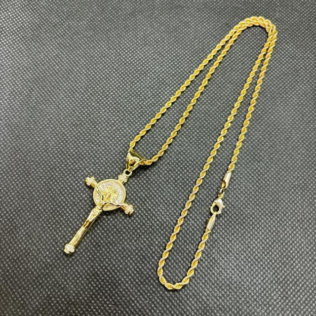 即決 クロス ネックレス ペンダント < 男性アクセサリー/時計  即決 クロス ネックレス ペンダント < 男性アクセサリー/時計の