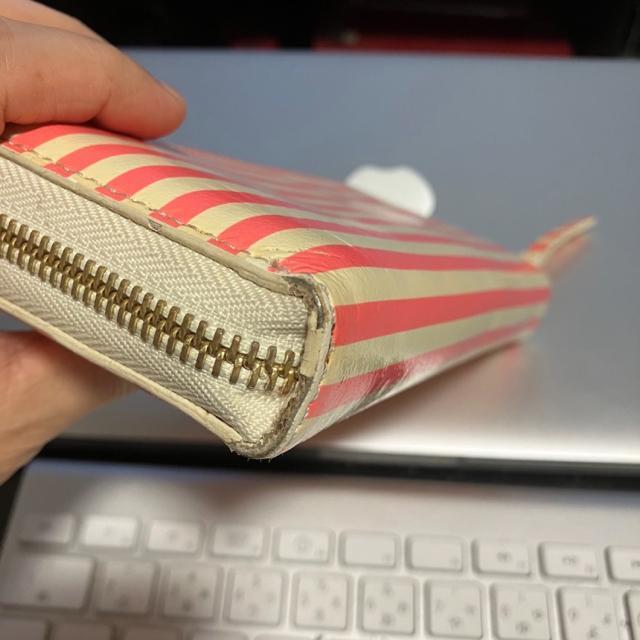 【kate spade / ケイトスペード】  ラウンドファスナー / 長財布 / ストライプ < ブランド  【kate spade / ケイトスペード】  ラウンドファスナー / 長財布 / ストライプ < ブランドの