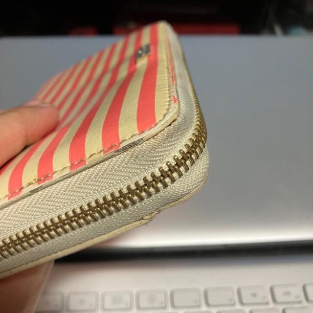 【kate spade / ケイトスペード】  ラウンドファスナー / 長財布 / ストライプ < ブランド  【kate spade / ケイトスペード】  ラウンドファスナー / 長財布 / ストライプ < ブランドの
