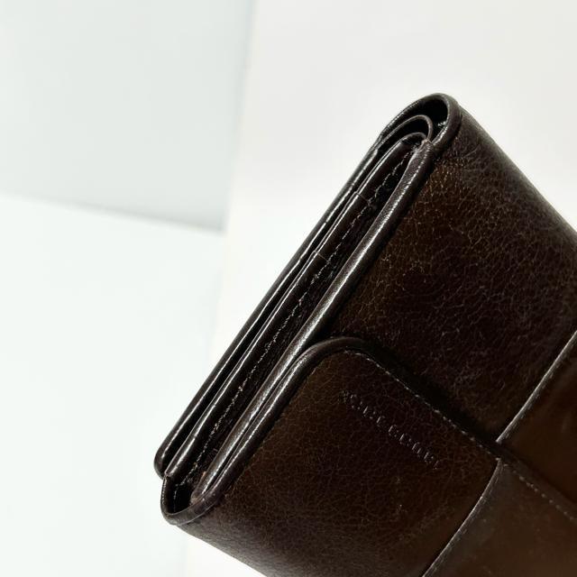 BURBERRY バーバリー レザー 二つ折り 財布 ダークブラウン メンズ < ブランド  BURBERRY バーバリー レザー 二つ折り 財布 ダークブラウン メンズ < ブランドの