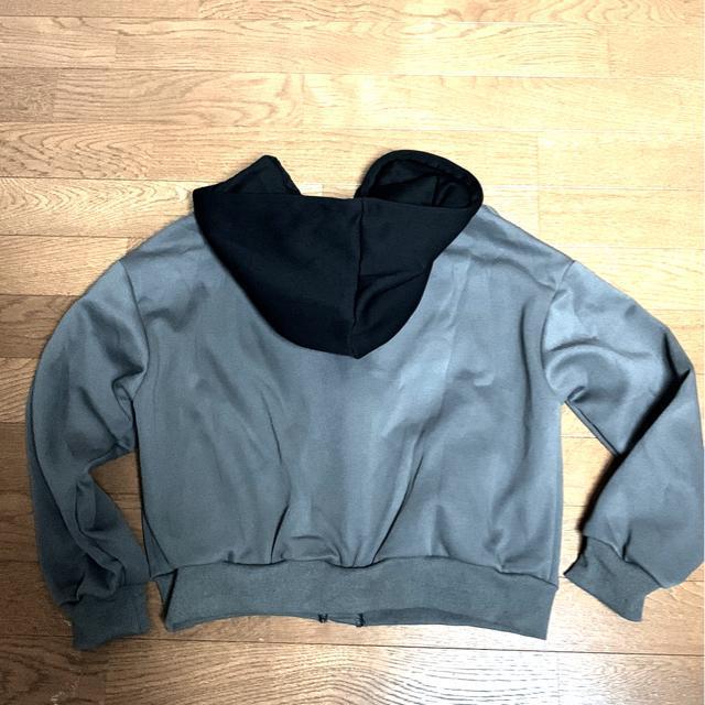 偽2枚切替パーカー&ハイウェストスカート < 女性ファッション  偽2枚切替パーカー&ハイウェストスカート < 女性ファッションの